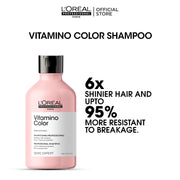 Loreal Professionnel Serie Expert Vitamino Color Shampoo With Resveratrol - 300ml - For Color Treated Hair