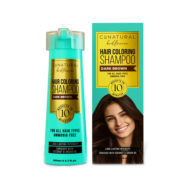Hair Coloring Shampoo – Dark Brown