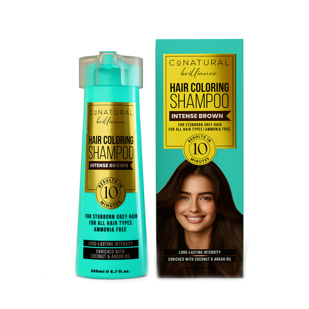 Hair Coloring Shampoo – Intense Brown